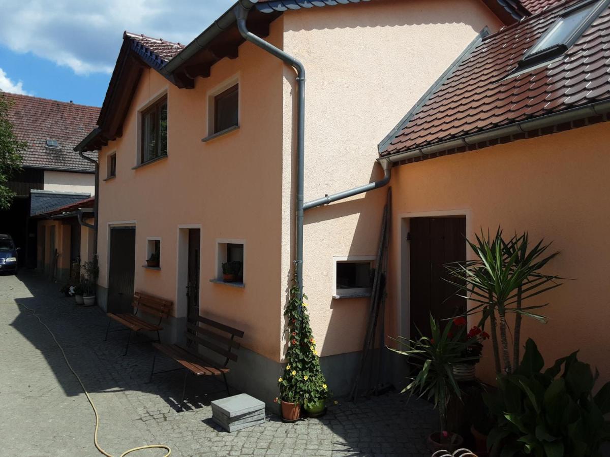 Ferienwohnung Auf Den Bauernhof Tauscha Dış mekan fotoğraf